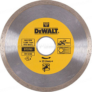 Алмазный диск DeWalt DT 3703